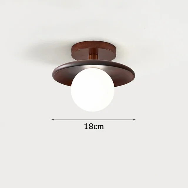 PureCraft - stralend houten hanglamp