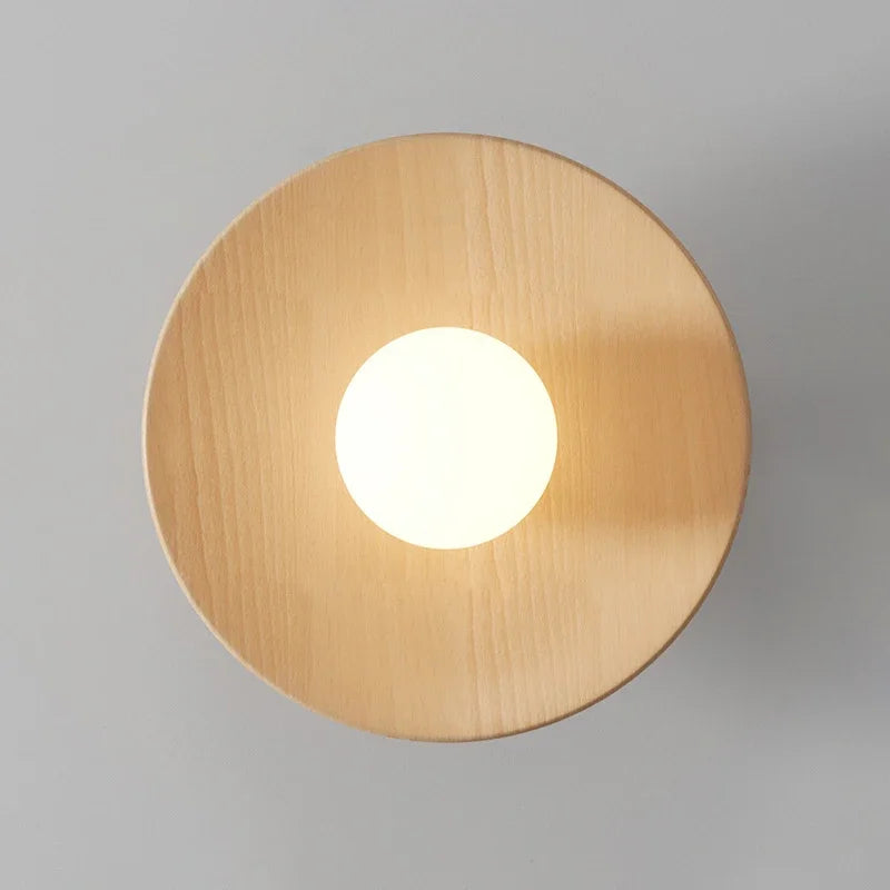 PureCraft - stralend houten hanglamp