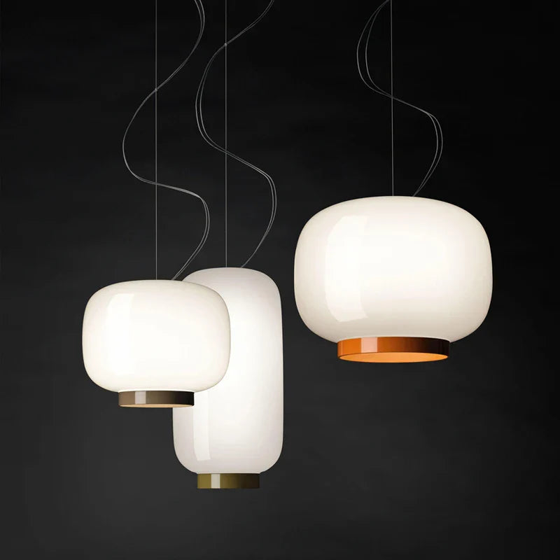 Lusterluminaire - glazen hanglampen