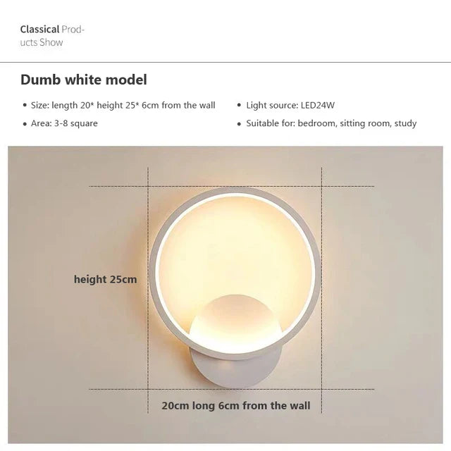 GleamingNordic - scandinavische wandlamp