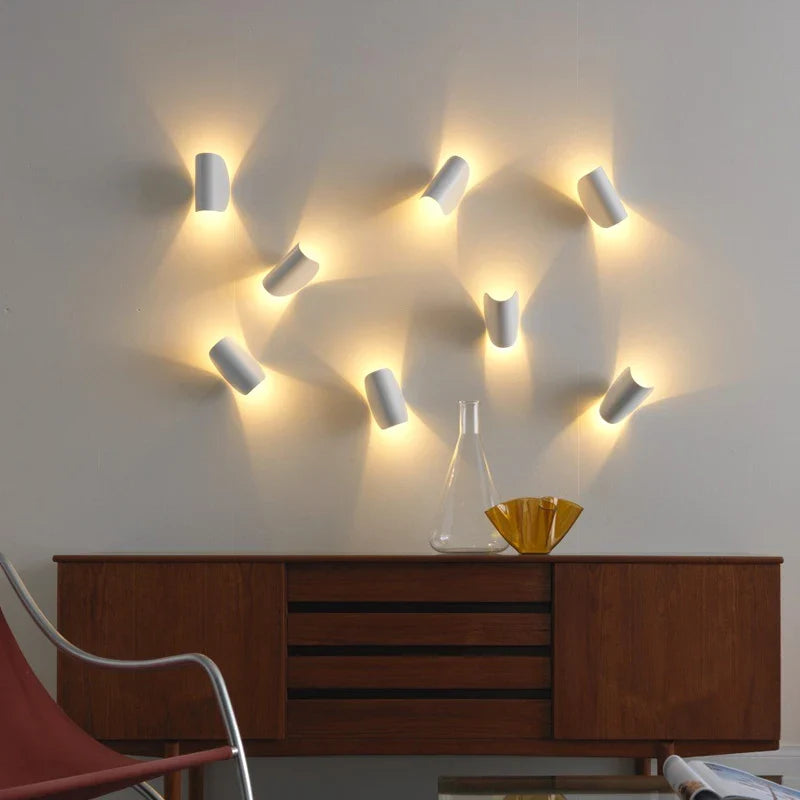 LumeStream - minimalistische ijzeren wandlamp