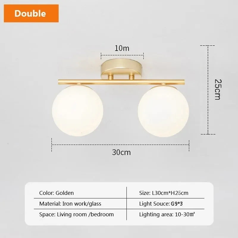 NordicOrb - witte bollamp