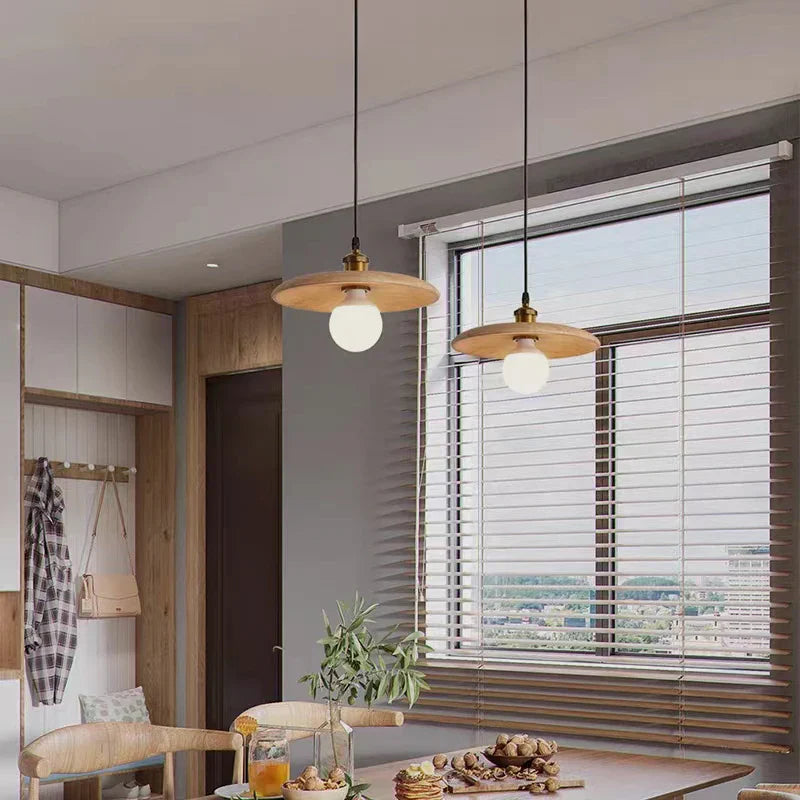 Nordicnook - scandinavische houten hanglamp