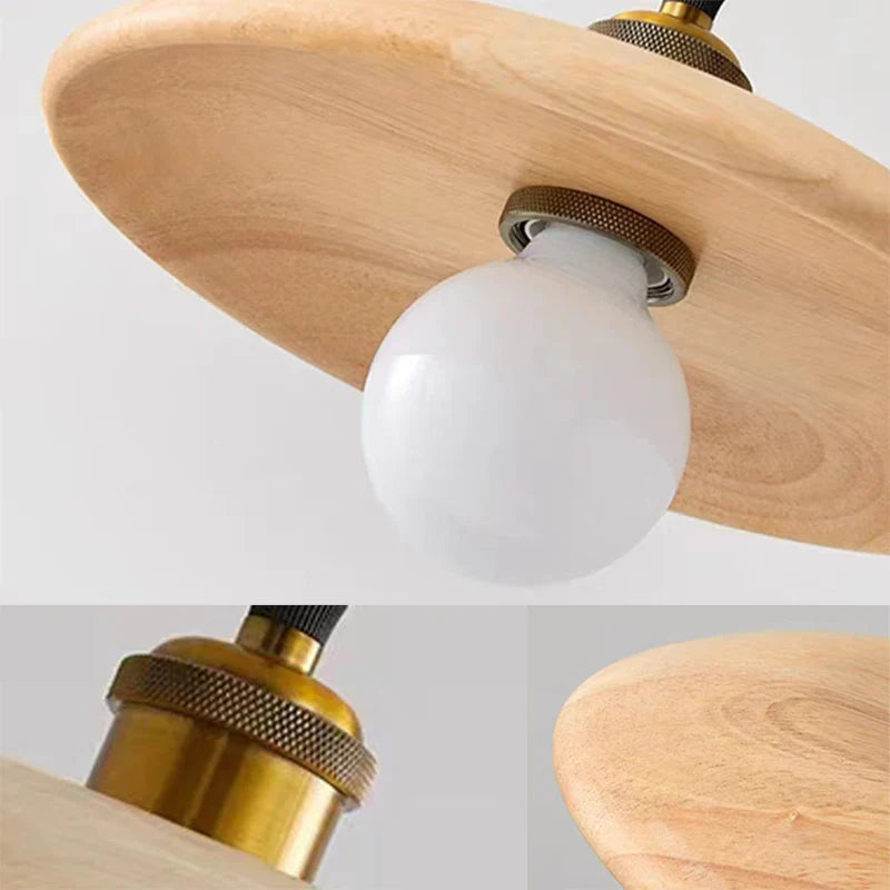 Nordicnook - scandinavische houten hanglamp