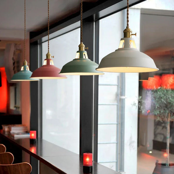Moderne kleurrijke hanglamp