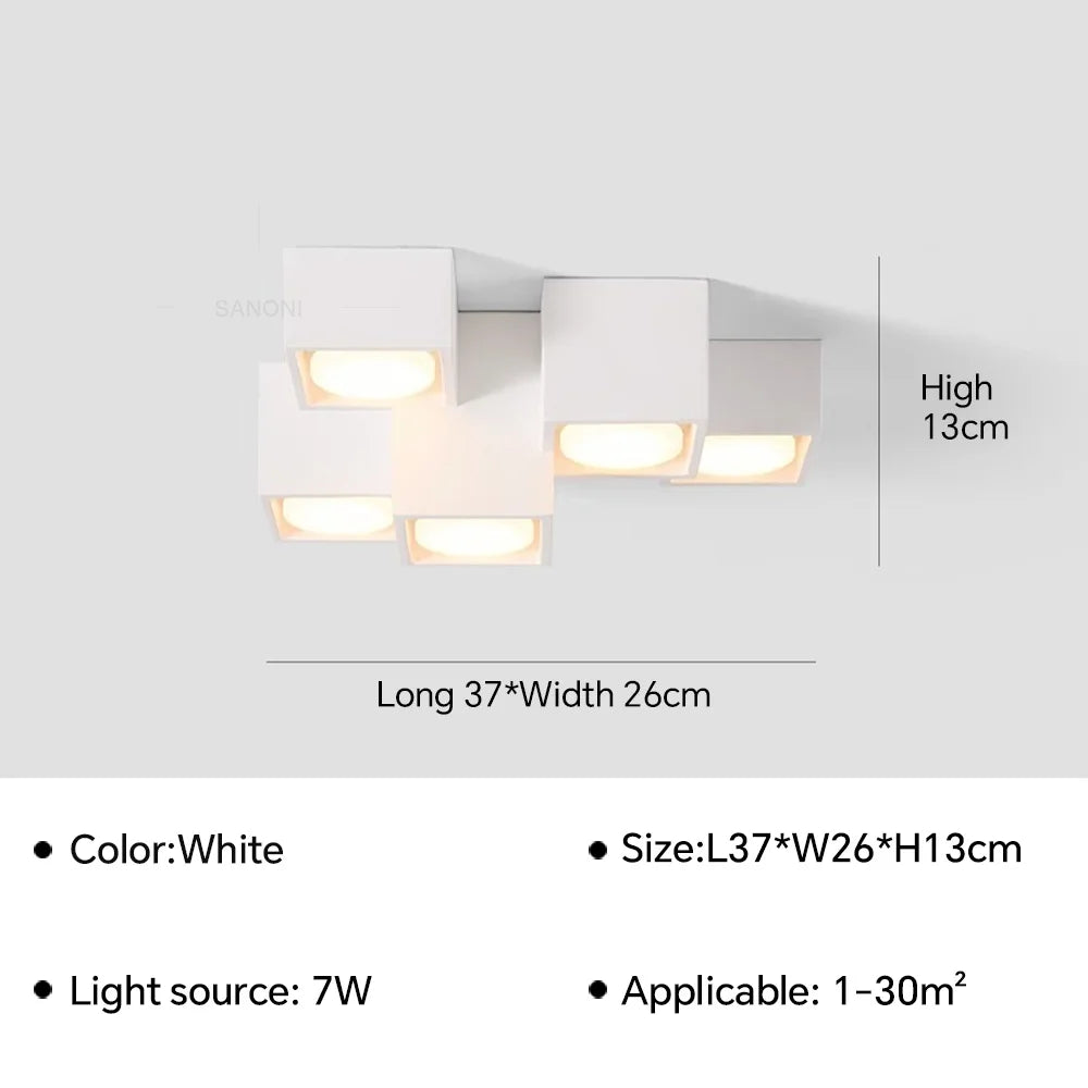 Retrogleam - stoffen wandlamp