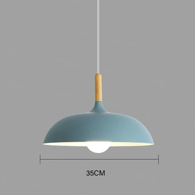 Nordicoak - plafondlamp in noords eikenhout