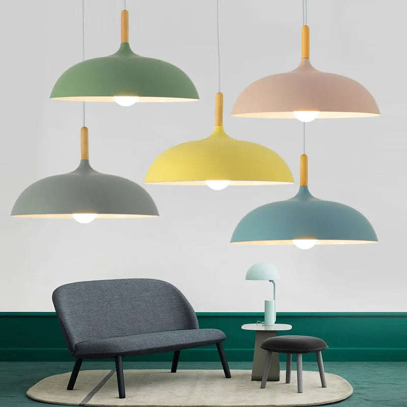 Nordicoak - plafondlamp in noords eikenhout