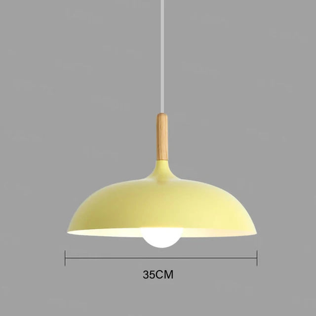 Nordicoak - plafondlamp in noords eikenhout