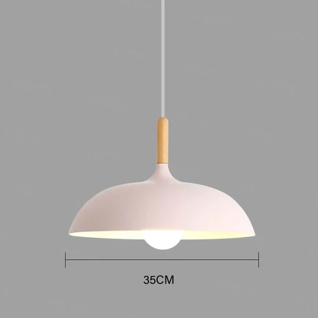 Nordicoak - plafondlamp in noords eikenhout