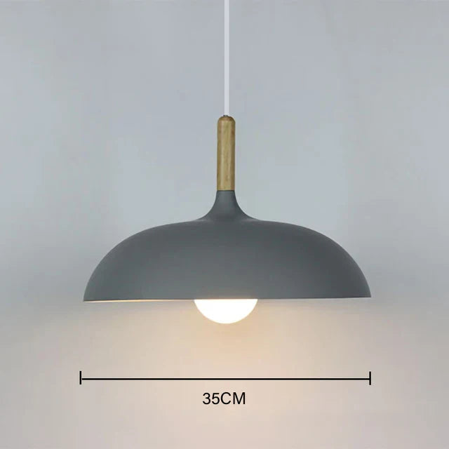 Nordicoak - plafondlamp in noords eikenhout