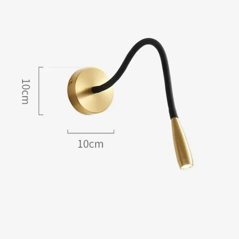 TrendyShine - wandlamp met verstelbare arm