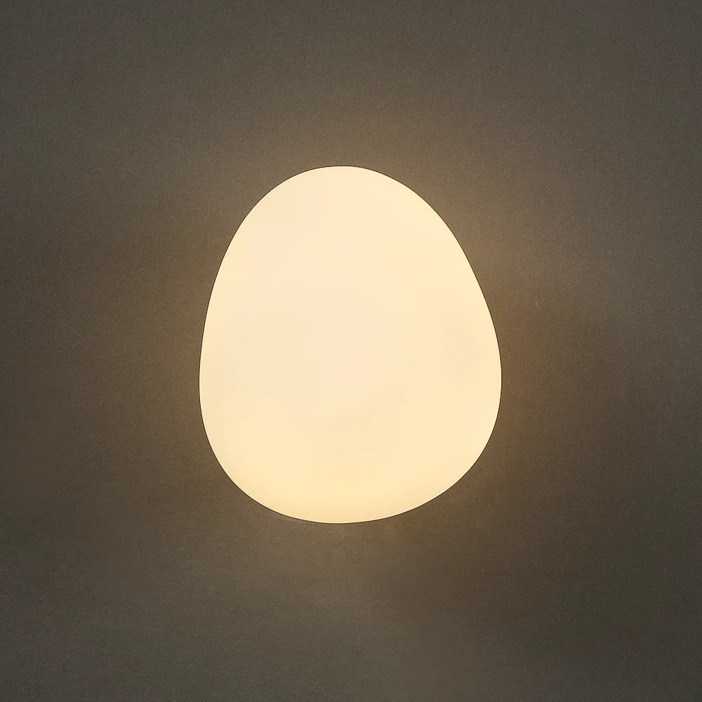 NordicPure - eierschaal glazen lamp