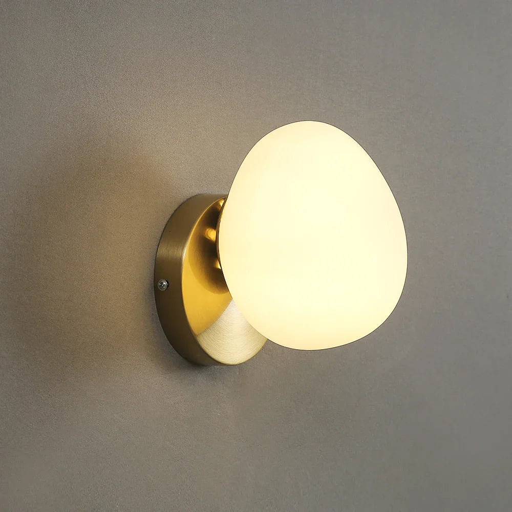 NordicPure - eierschaal glazen lamp