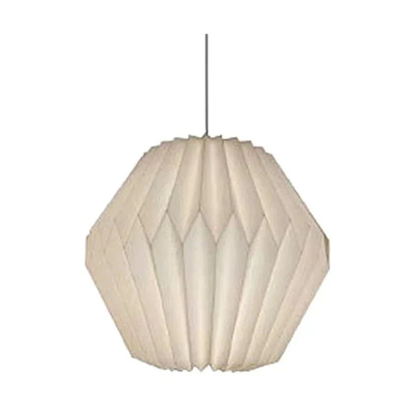 Origamilight - moderne papieren lantaarnkap in Scandinavische stijl