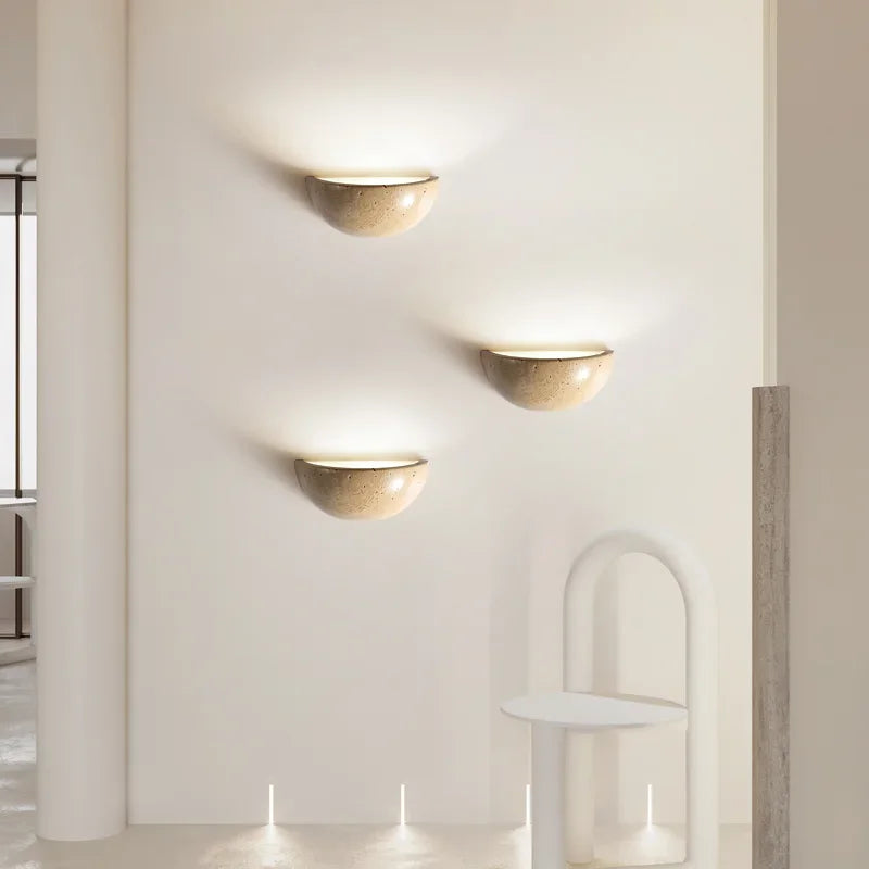 Polararc - stone art wandlamp