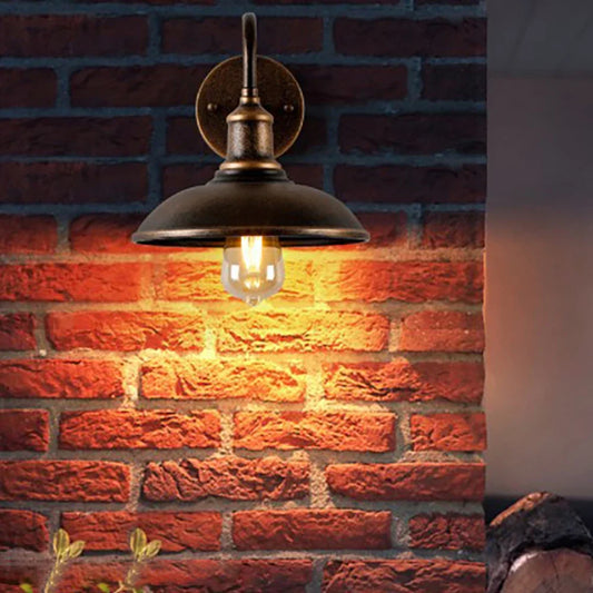 RainRetro - waterdichte retro wandlamp