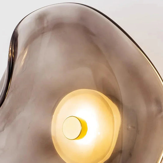 LED wandlamp in glas