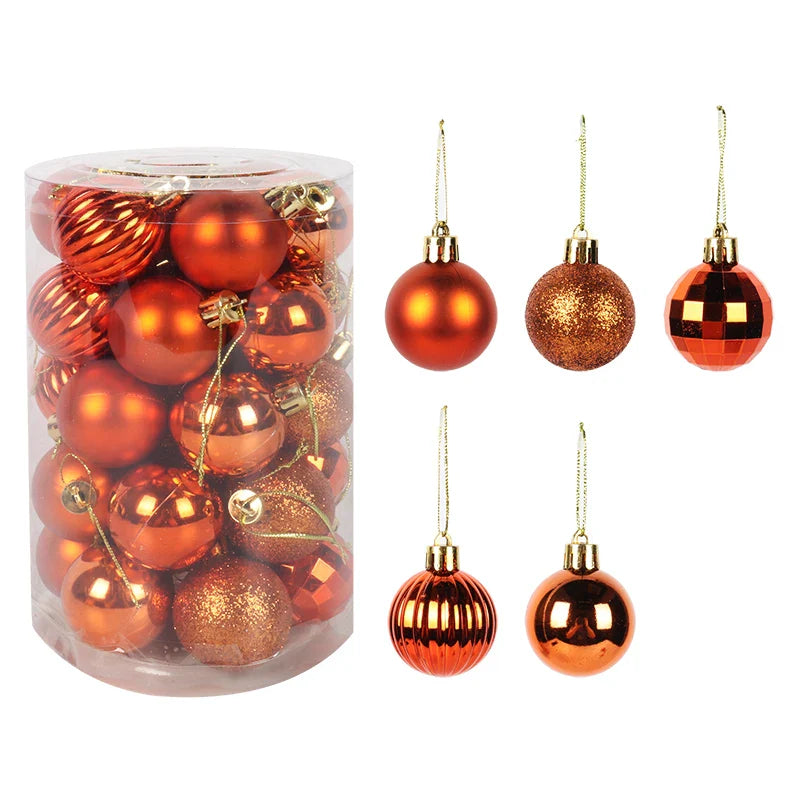 Levendige vakantie | kerstboom bal ornament set