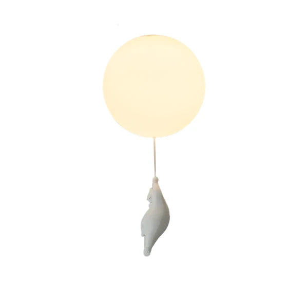 PolarFlare LED plafondlamp met ijsbeerthema