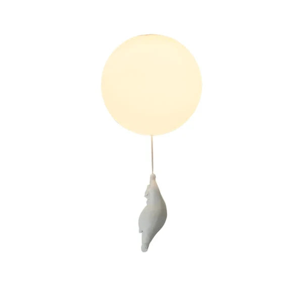 PolarFlare LED plafondlamp met ijsbeerthema