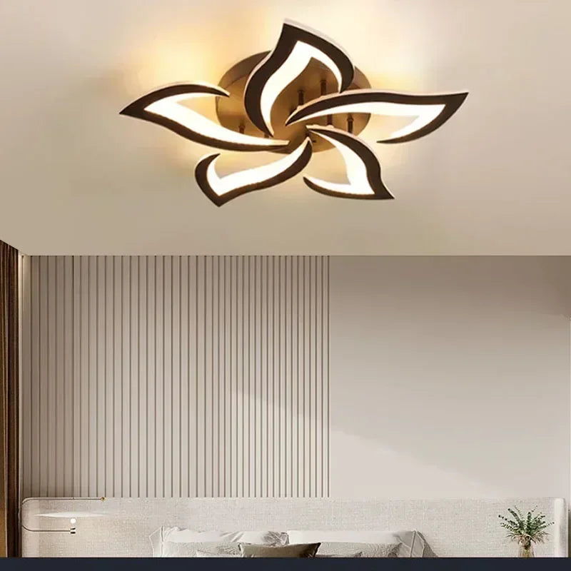 LevendigeAura | slanke ijzeren plafondlamp