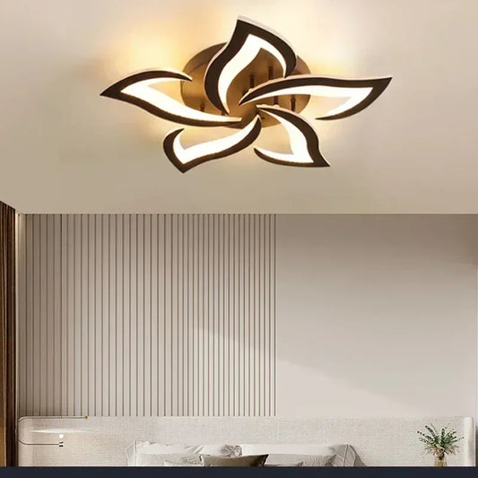 LevendigeAura | slanke ijzeren plafondlamp