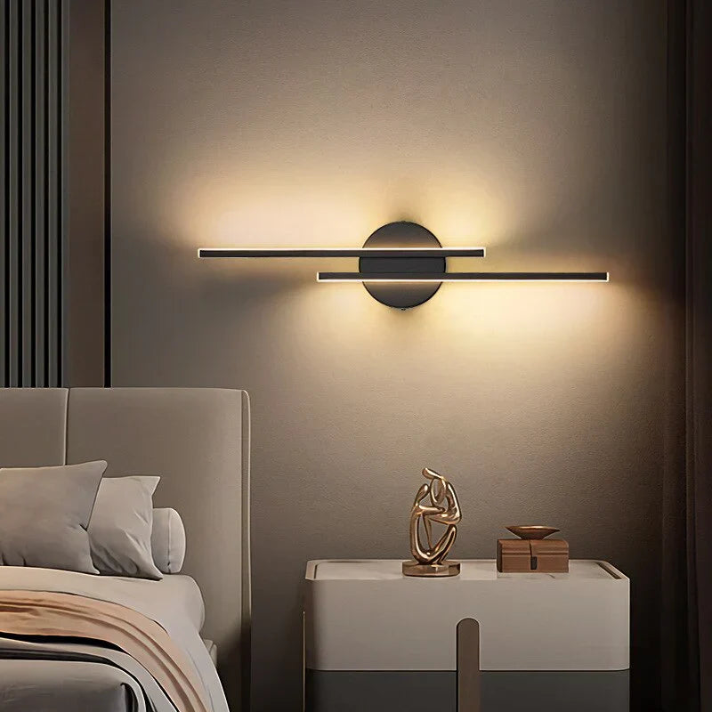 Harmonieuze sfeervolle wandlamp