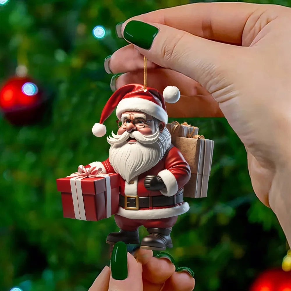 FestiveClaus | Kerstman kerstboom decoratie opknoping