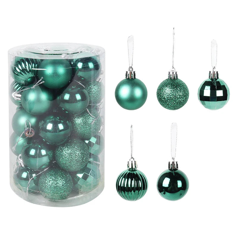 Levendige vakantie | kerstboom bal ornament set