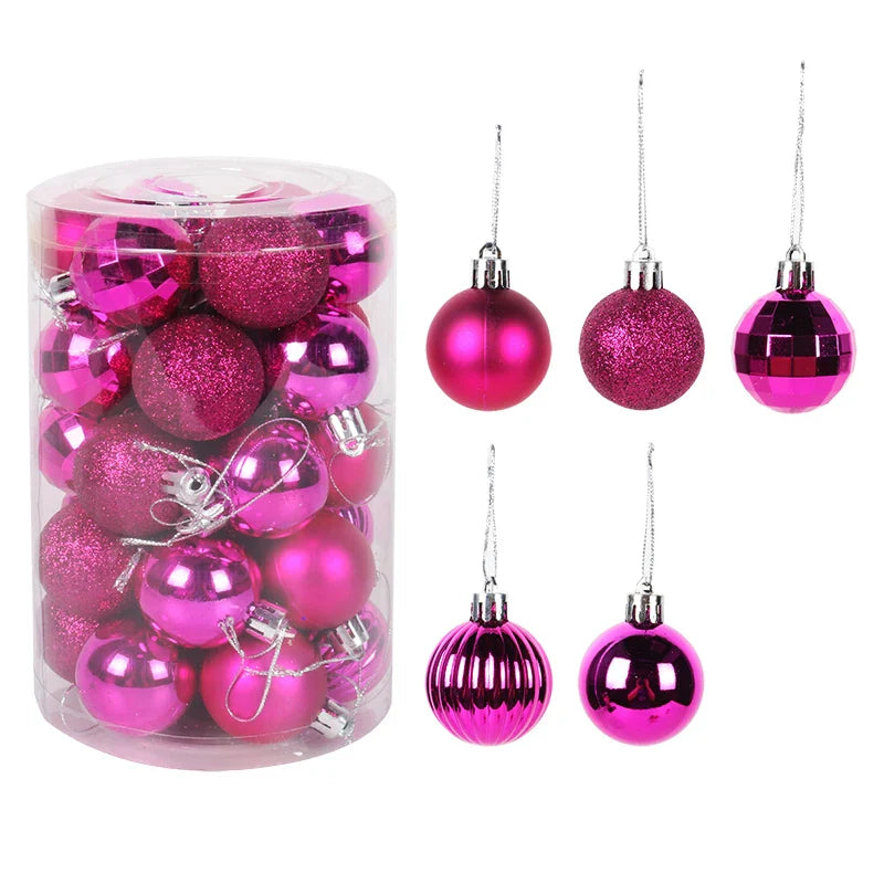 Levendige vakantie | kerstboom bal ornament set