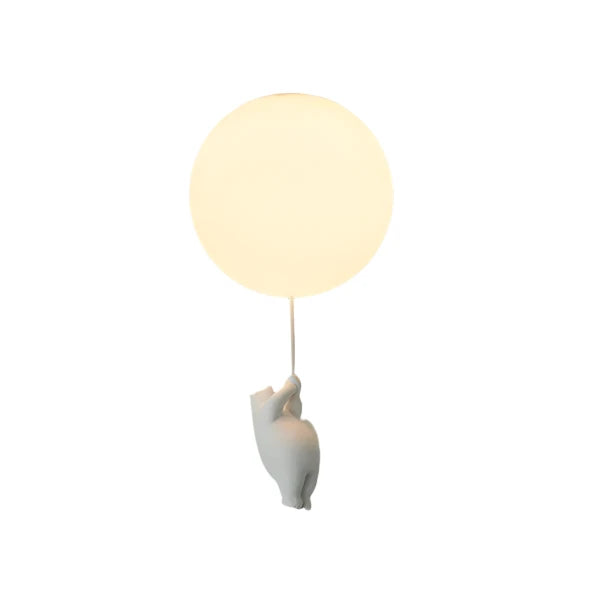 PolarFlare LED plafondlamp met ijsbeerthema