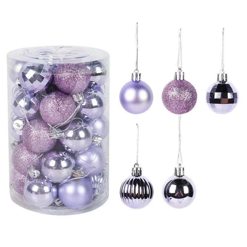 Levendige vakantie | kerstboom bal ornament set
