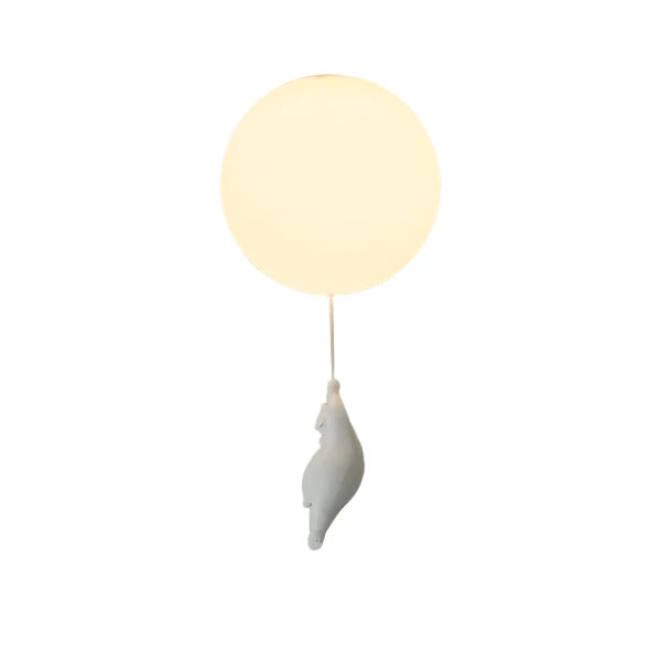 PolarFlare LED plafondlamp met ijsbeerthema