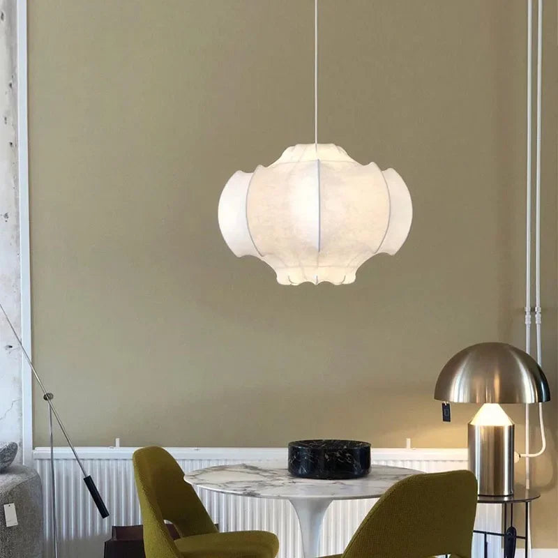 WabiSabi | zijden plafondlamp