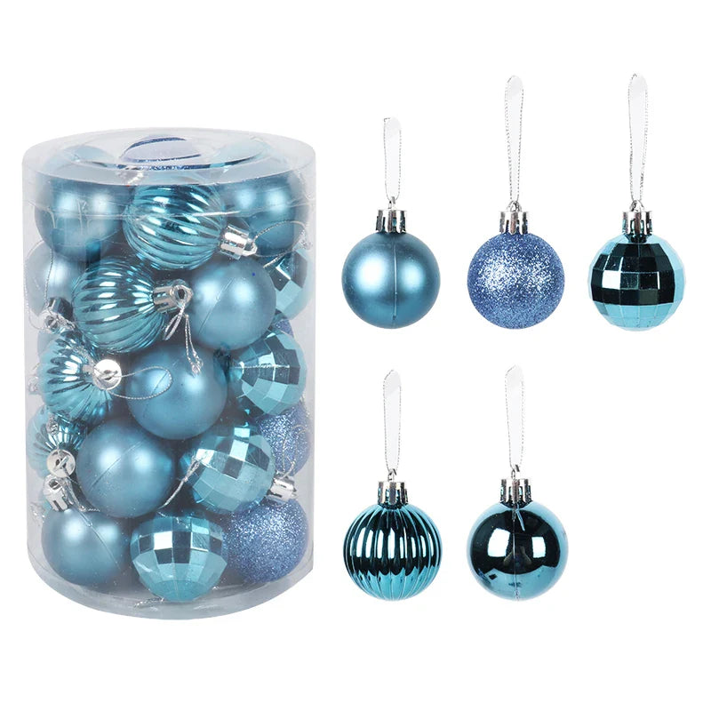 Levendige vakantie | kerstboom bal ornament set