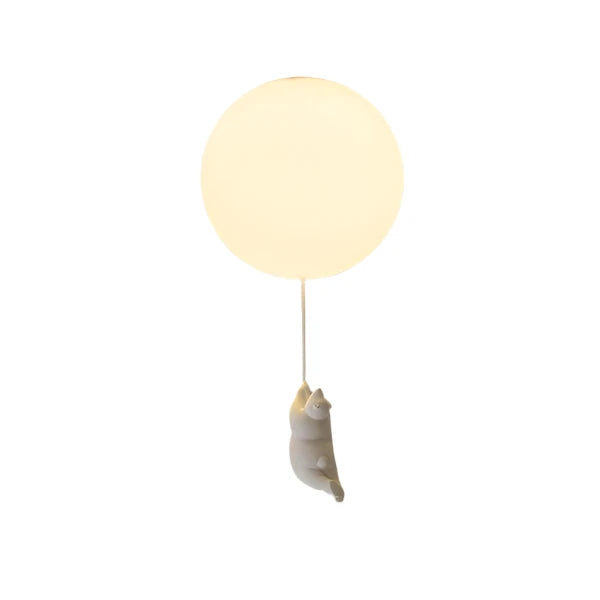 PolarFlare LED plafondlamp met ijsbeerthema