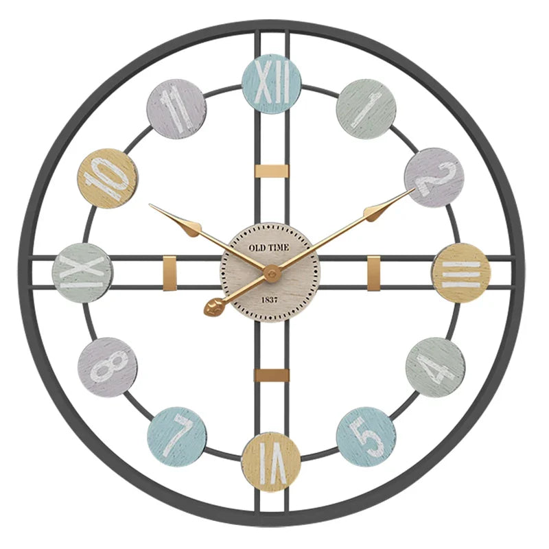 TimelessSteel | vintage grote wandklok