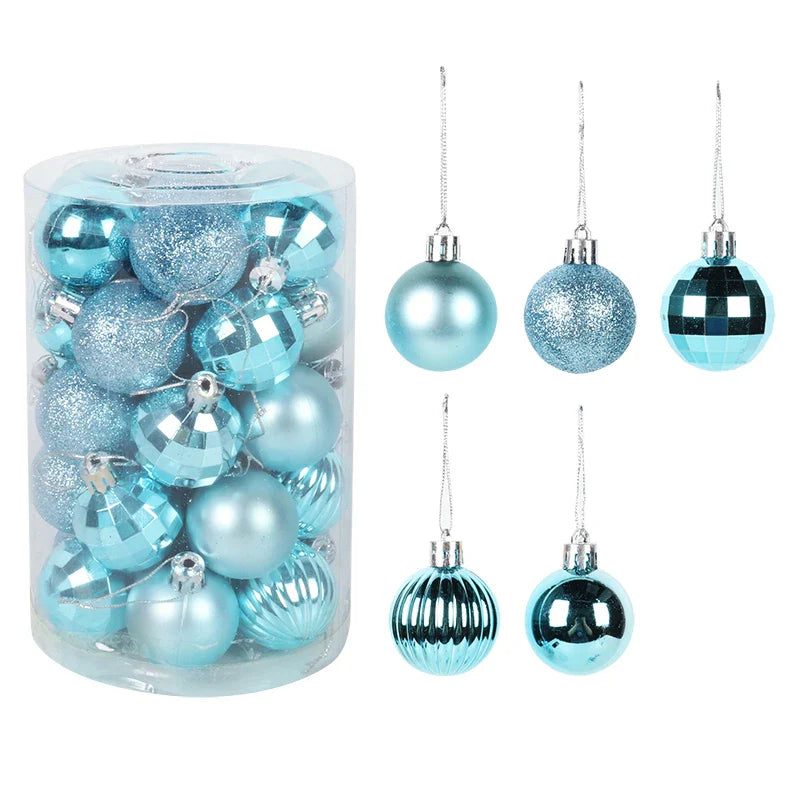 Levendige vakantie | kerstboom bal ornament set
