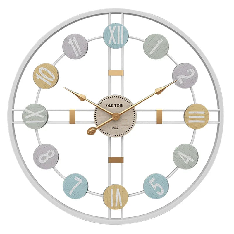 TimelessSteel | vintage grote wandklok