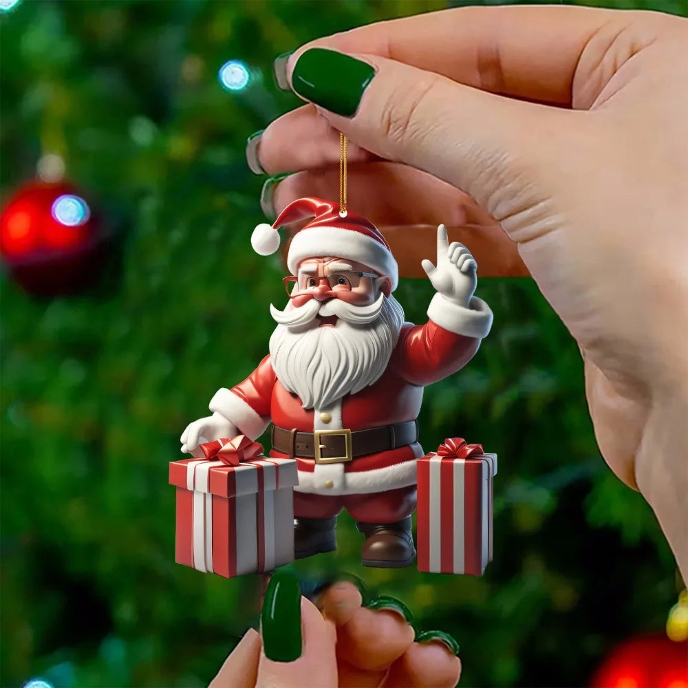 FestiveClaus | Kerstman kerstboom decoratie opknoping