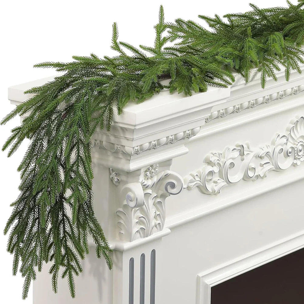 GreenChristmas | realistische fir slinger decoratie
