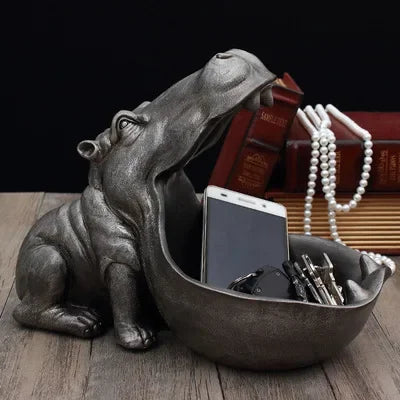 HippoHaven - Nijlpaard figuur decoratie