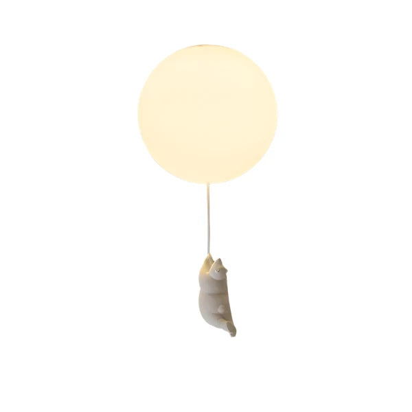 PolarFlare LED plafondlamp met ijsbeerthema