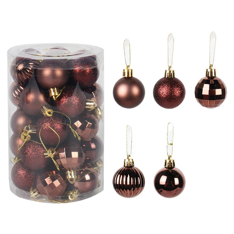 Levendige vakantie | kerstboom bal ornament set