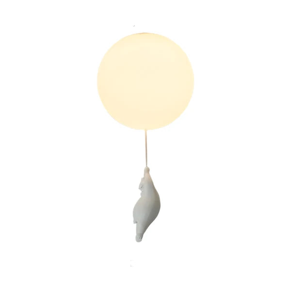 PolarFlare LED plafondlamp met ijsbeerthema