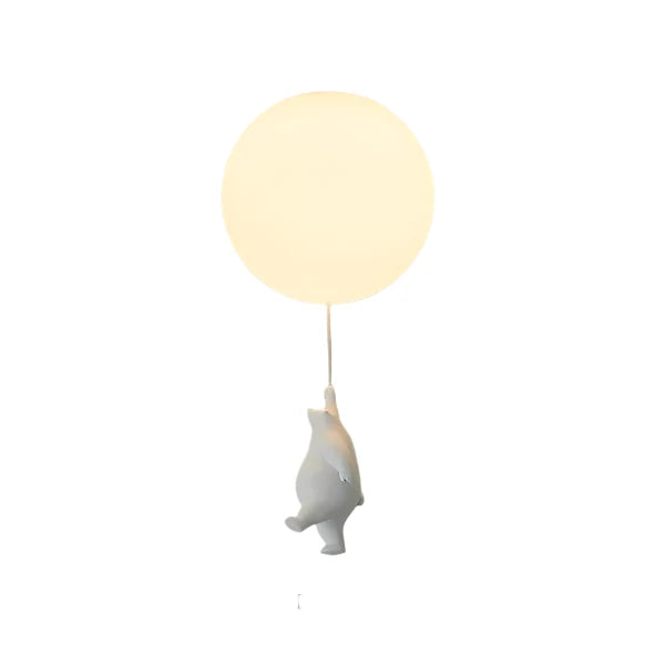 PolarFlare LED plafondlamp met ijsbeerthema