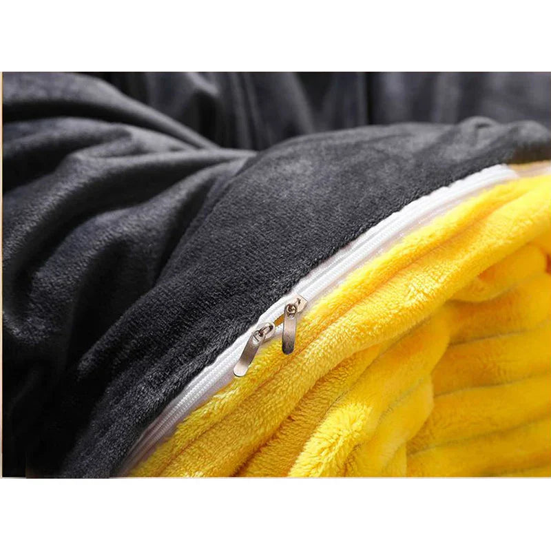 Plushwarm | zacht pluchen dekbedovertrek voor de winter