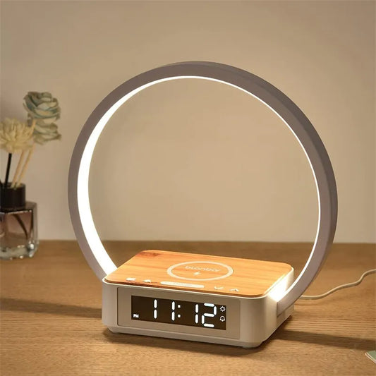 NachtkastjeLuxe | draadloos alarm rond licht