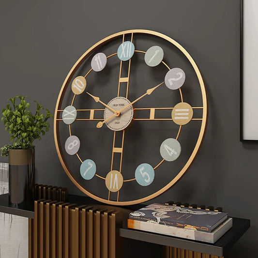 TimelessSteel | vintage grote wandklok